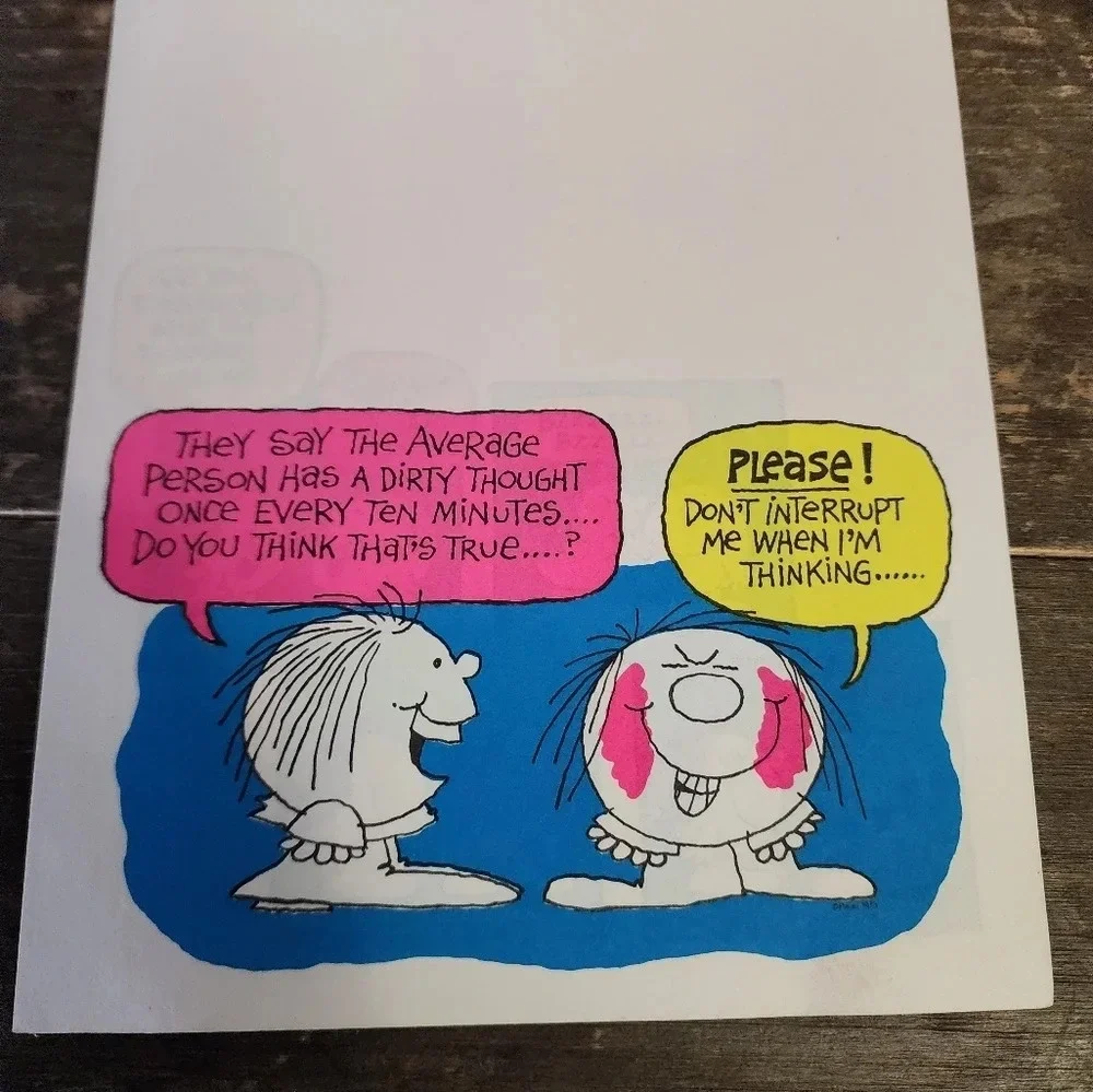 Vintage Stationery The Paula Co. 1973 Paper Pad 24 Sheets Don't Look Oversexed